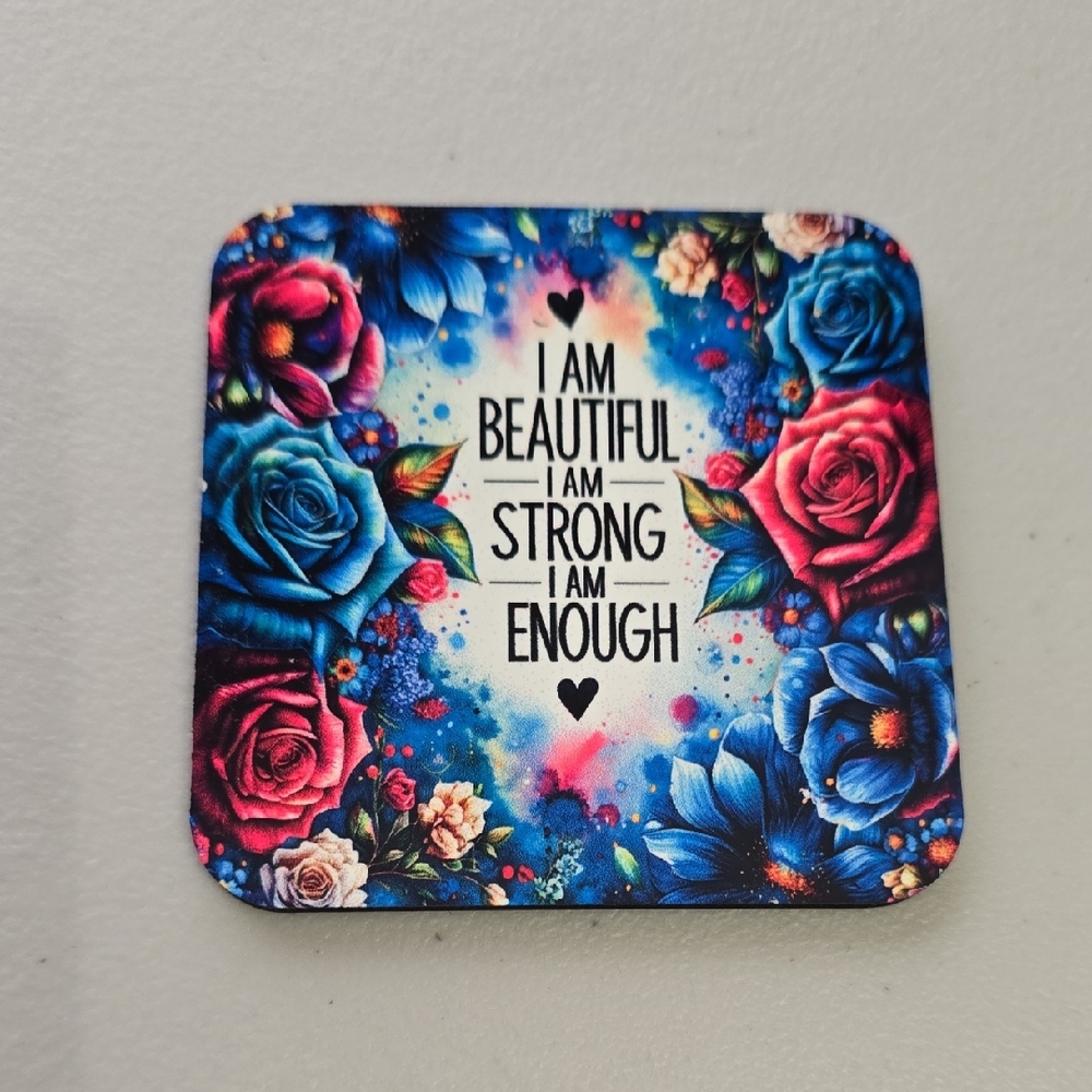 Floral Inspirational Magnet